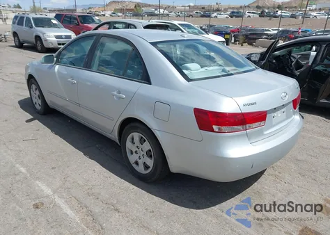 2008 Hyundai Sonata Gls z USA, uszkodzony, nr VIN 5NPET46C08H366707